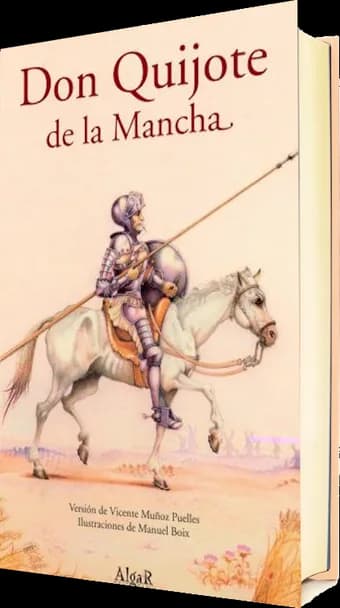 Portada de Don Quijote de la Mancha