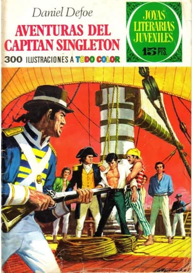 Portada de Aventuras del Capitan Singleton