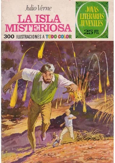 Portada de La Isla Misteriosa