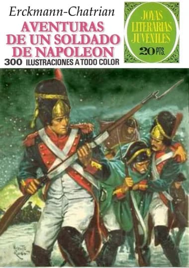 Portada de Aventuras de un soldado de Napoleon