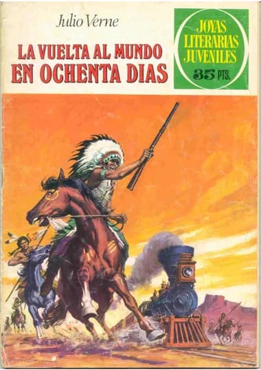 Portada de La vuelta al mundo en 80 dias