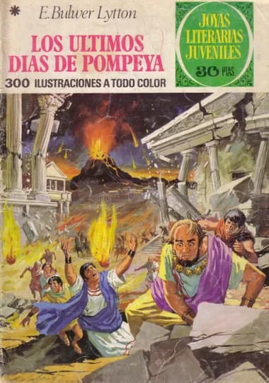 Portada de Los ultimos dias de Pompeya
