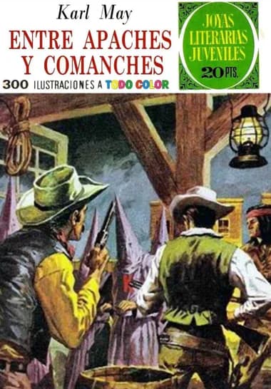 Portada de Entre apaches y comanches