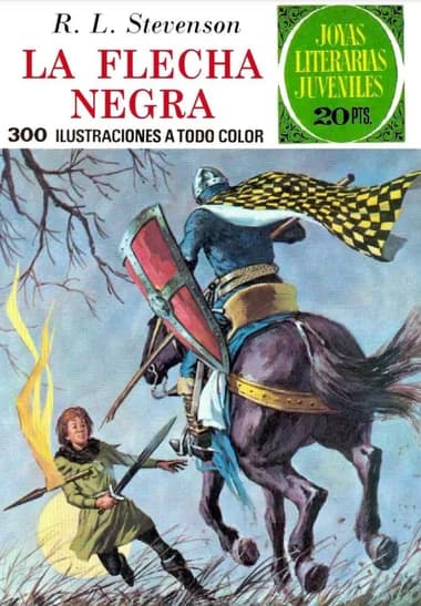 Portada de La flecha negra
