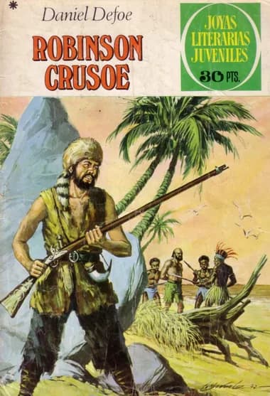 Portada de Robinson Crusoe
