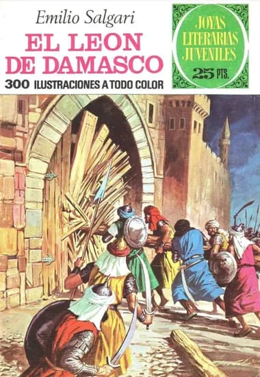 Portada de El Leon de Damasco